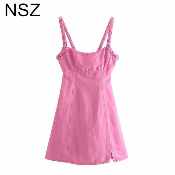 casual dresses nsz women cotton linen open back side slit spaghetti strap dress summer 2021 slim fashion ladies corset cami slip sundress, Black;gray
casual dresses nsz women cotton linen open back side slit spaghetti strap dress summer 2021 slim fashion ladies corset cami slip sundress, Black;gray