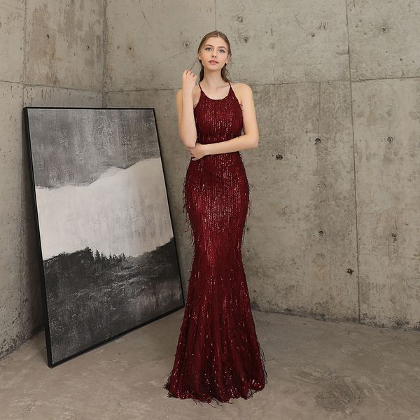 women tassel beaded fishtail banquet elegant temperament off shoulder wedding party dresses luxury formal business xikp, Black;gray
women tassel beaded fishtail banquet elegant temperament off shoulder wedding party dresses luxury formal business xikp, Black;gray