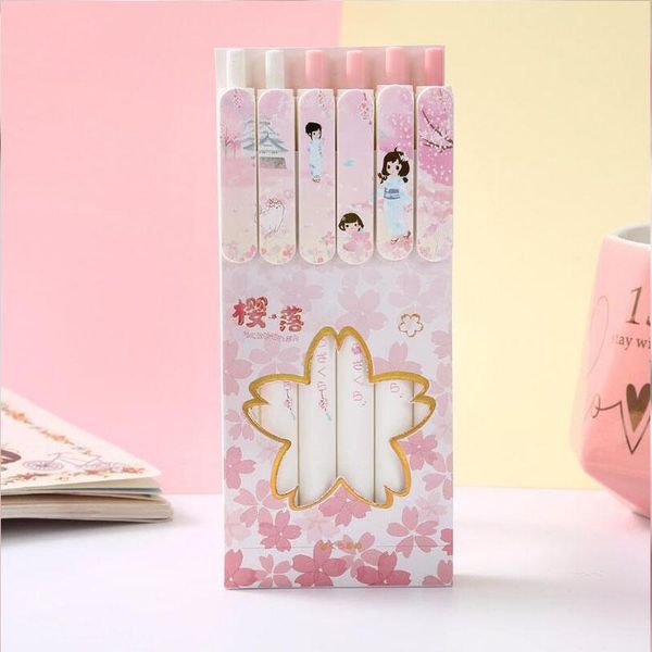 gel pens 30 pcs/lot kimono girl sakura pen kawaii 0.5mm black ink neutral stationery office school writing supplies
gel pens 30 pcs/lot kimono girl sakura pen kawaii 0.5mm black ink neutral stationery office school writing supplies