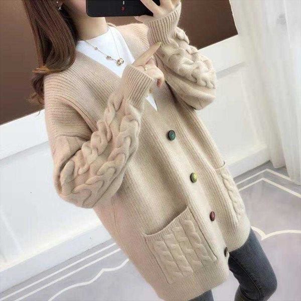 women plus size cardigan autumn womens sweater winter v neck single breasted casual loose warm knitted coat female ropa mujer, White;black
women plus size cardigan autumn womens sweater winter v neck single breasted casual loose warm knitted coat female ropa mujer, White;black