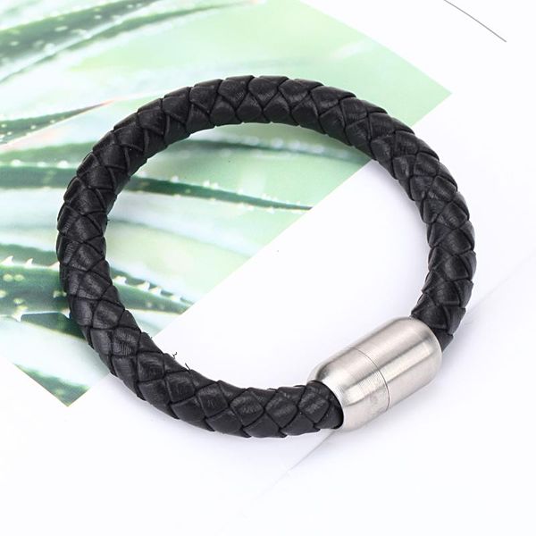 charm bracelets mcllroy bracelet men/women/luxury genuine braided leather stainless steel clasp bangles fashion jewelry gifts, Golden;silver
charm bracelets mcllroy bracelet men/women/luxury genuine braided leather stainless steel clasp bangles fashion jewelry gifts, Golden;silver