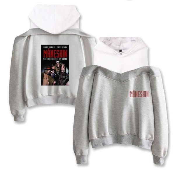 men's hoodies & sweatshirts 2021 maneskin print fashion shoulder hoodie sportswear youthful vitality girl/womens condole belt spring sw, Black
men's hoodies & sweatshirts 2021 maneskin print fashion shoulder hoodie sportswear youthful vitality girl/womens condole belt spring sw, Black