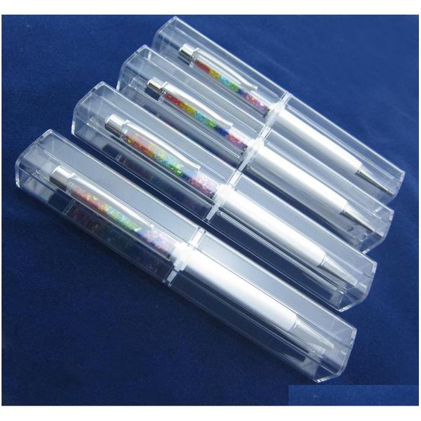 wholesale- 10pcs/lot pen case for crystal pen, gift box can for promotional crystal pen jllolh fight2010
wholesale- 10pcs/lot pen case for crystal pen, gift box can for promotional crystal pen jllolh fight2010