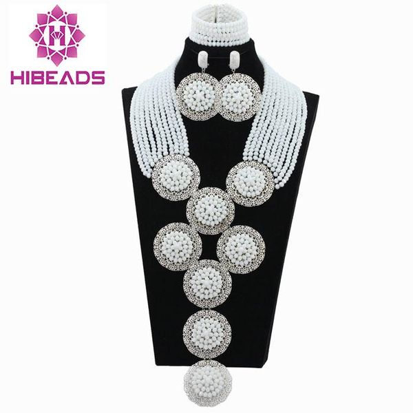 earrings & necklace 2021 charming african beads jewelry set fashion women wedding party/engagement occasion aej842, Silver
earrings & necklace 2021 charming african beads jewelry set fashion women wedding party/engagement occasion aej842, Silver