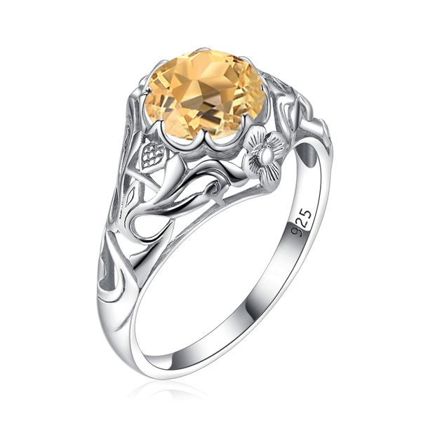anillos mujer citrine stone 925 sterling silver ring for women prong setting round gemstone boho fine jewelry anniversary gifts, Black
anillos mujer citrine stone 925 sterling silver ring for women prong setting round gemstone boho fine jewelry anniversary gifts, Black