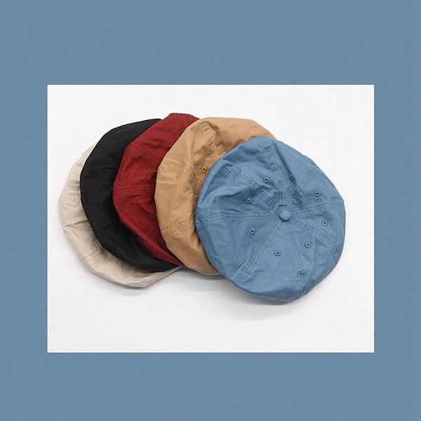 pumpkin spring summer solid color washed cotton beret version easy to match octagonal bud hat tide, Blue;gray
pumpkin spring summer solid color washed cotton beret version easy to match octagonal bud hat tide, Blue;gray