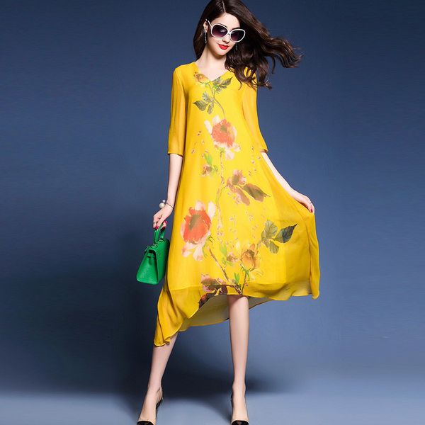 2021 new loose ethnic print silk bohemian summer floral women v-neck casual es hk354 ghyt, Black;gray
2021 new loose ethnic print silk bohemian summer floral women v-neck casual es hk354 ghyt, Black;gray