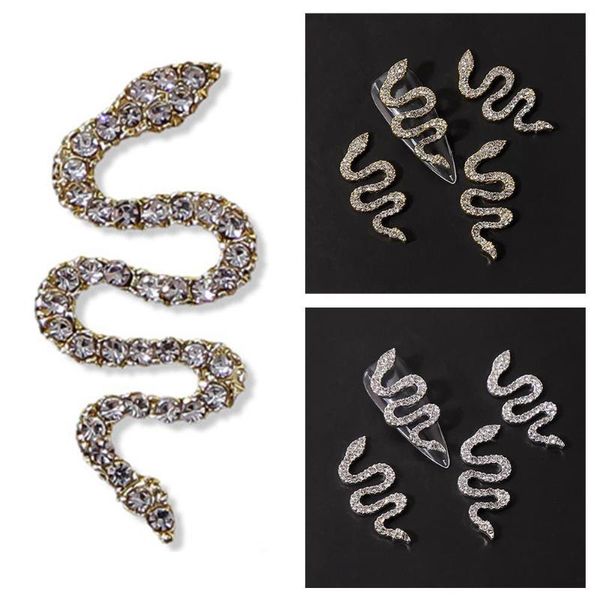 nail art decorations 1pc 3d rhinestones snake long for crystal nails metal alloy manicure jewelry accessories, Silver;gold
nail art decorations 1pc 3d rhinestones snake long for crystal nails metal alloy manicure jewelry accessories, Silver;gold