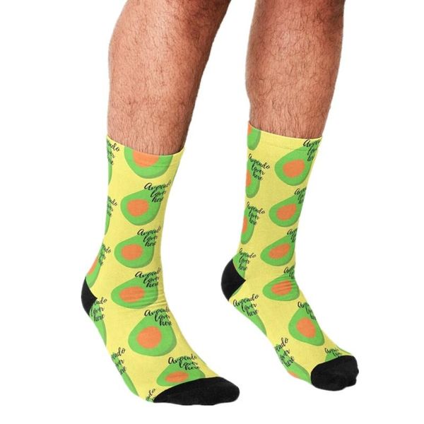 men's socks 2021 funny avocado lover here pattern printed hip hop men happy cute boys street style crazy for, Black
men's socks 2021 funny avocado lover here pattern printed hip hop men happy cute boys street style crazy for, Black