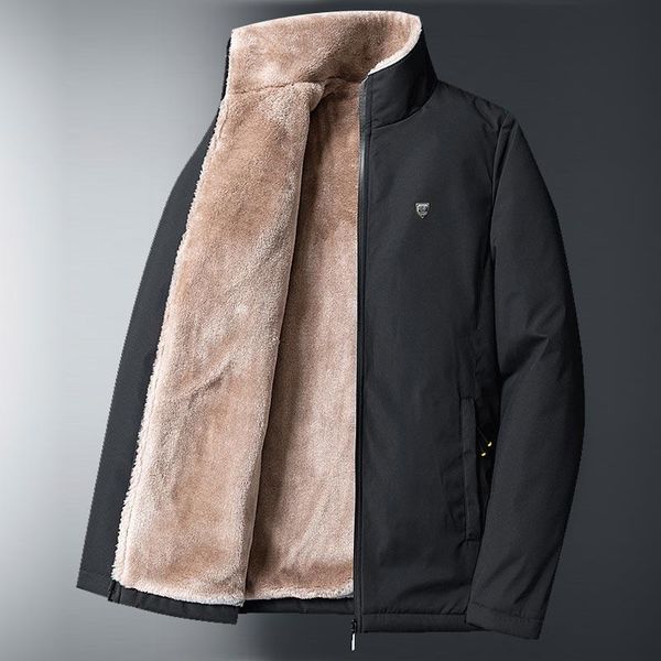 men's jackets warm jacket winter parka fur collar windbreaker cotton padded anorak thick black coat male casual autumn fleece men, Black;brown
men's jackets warm jacket winter parka fur collar windbreaker cotton padded anorak thick black coat male casual autumn fleece men, Black;brown