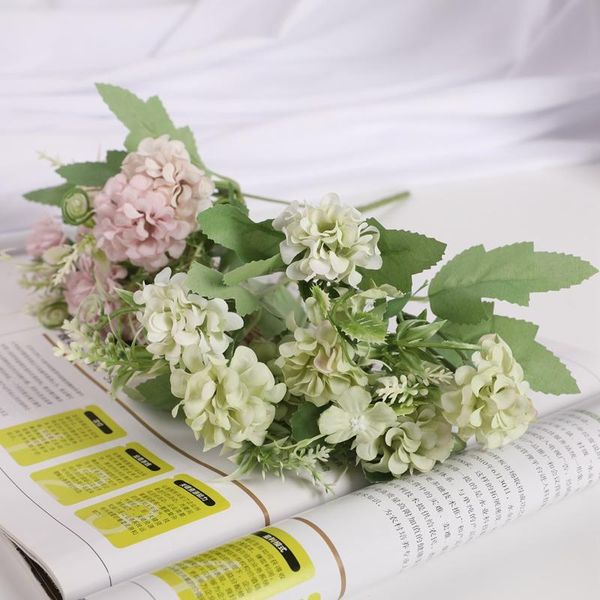 decorative flowers & wreaths 1 pieces 5 forks 9 small hydrangeas wedding home decor artificial bouquet flower arrangement interior beautific
decorative flowers & wreaths 1 pieces 5 forks 9 small hydrangeas wedding home decor artificial bouquet flower arrangement interior beautific