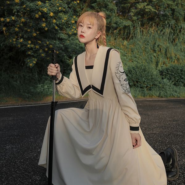 dressed cheese bathrobe eteed sailor's turtleneck preppy-style girls in japanese midi kawaii qnba, Black;gray
dressed cheese bathrobe eteed sailor's turtleneck preppy-style girls in japanese midi kawaii qnba, Black;gray