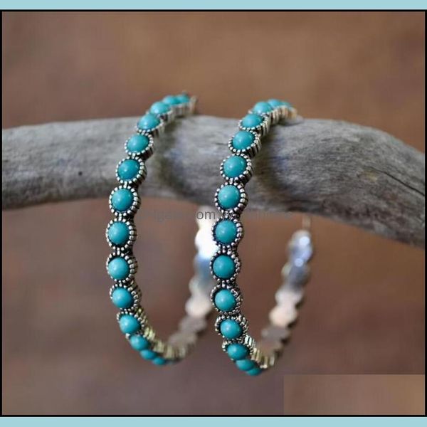 hoop & hie earrings jewelry bohemia turquoises sier color round for women female party earring fashion accessories gifts drop delivery 2021, Golden;silver
hoop & hie earrings jewelry bohemia turquoises sier color round for women female party earring fashion accessories gifts drop delivery 2021, Golden;silver