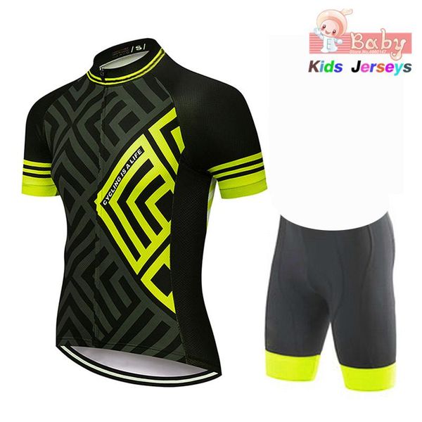 racing sets 2021 breathable quick dry kid's cycling jersey set shorts children geometric patterns bike clothing boys summer bicycle wea, Black;blue
racing sets 2021 breathable quick dry kid's cycling jersey set shorts children geometric patterns bike clothing boys summer bicycle wea, Black;blue