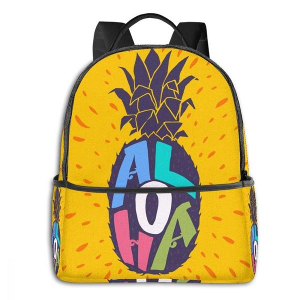 backpack girls boys fashion women college school bagpack art aloha pineapple travel shoulder bags for teenage 2021
backpack girls boys fashion women college school bagpack art aloha pineapple travel shoulder bags for teenage 2021