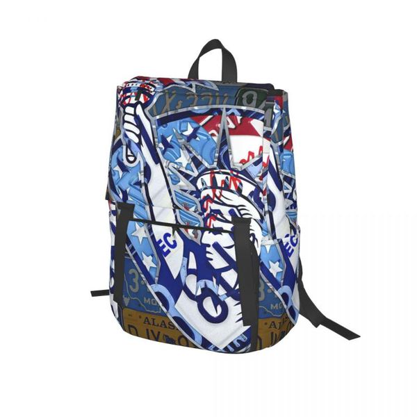 backpack statue of liberty on stars and flag vintage license plate art for girls boys travel backpacks teenage school bag
backpack statue of liberty on stars and flag vintage license plate art for girls boys travel backpacks teenage school bag