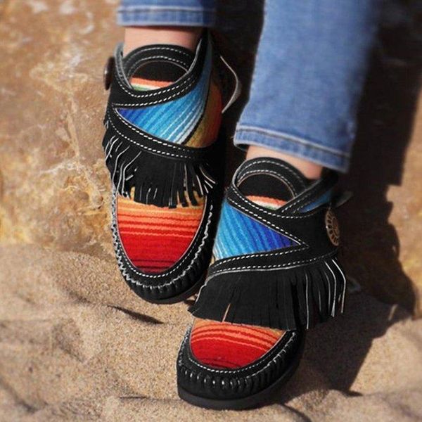 boots women's shoes tassel autumn 2021 short, Black 
boots women's shoes tassel autumn 2021 short, Black