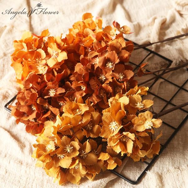 decorative flowers & wreaths 2 heads autumn color artificial hydrangea wedding fake flower arrangement accessories room christmas home decor
decorative flowers & wreaths 2 heads autumn color artificial hydrangea wedding fake flower arrangement accessories room christmas home decor