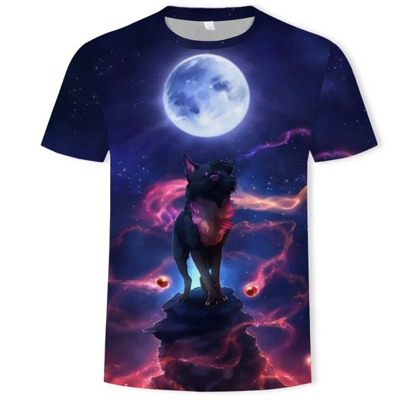 men's t-shirts summer animal wolf pattern 3d printing personality casual t-shirt style and women's, White;black
men's t-shirts summer animal wolf pattern 3d printing personality casual t-shirt style and women's, White;black