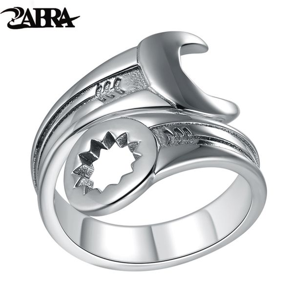 zabra genuine pure 925 sterling silver cool wrench ring men adjustable retro love vintage punk ring biker jewelry 211217, Slivery;golden
zabra genuine pure 925 sterling silver cool wrench ring men adjustable retro love vintage punk ring biker jewelry 211217, Slivery;golden