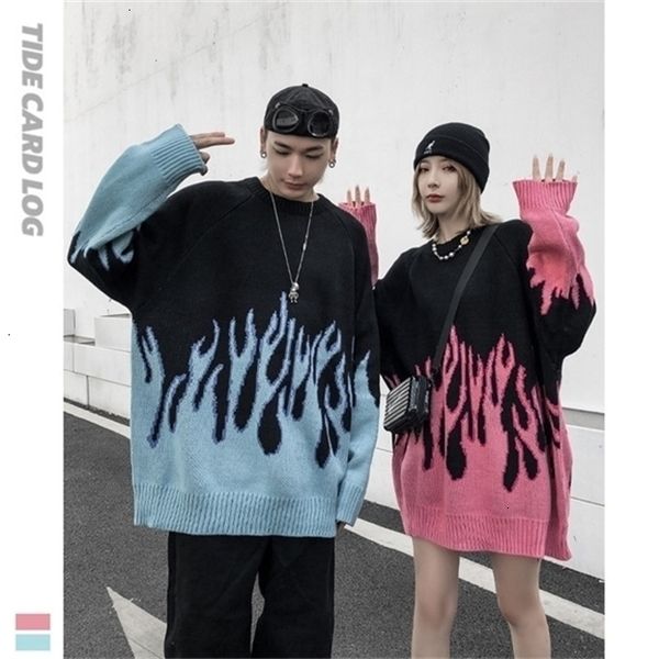 high street couple round neck pullover autumn and winter lazy wind flame knitted sweater men and women loose with fashion_gdy_ yh_yh_yh_cy, White;black
high street couple round neck pullover autumn and winter lazy wind flame knitted sweater men and women loose with fashion_gdy_ yh_yh_yh_cy, White;black