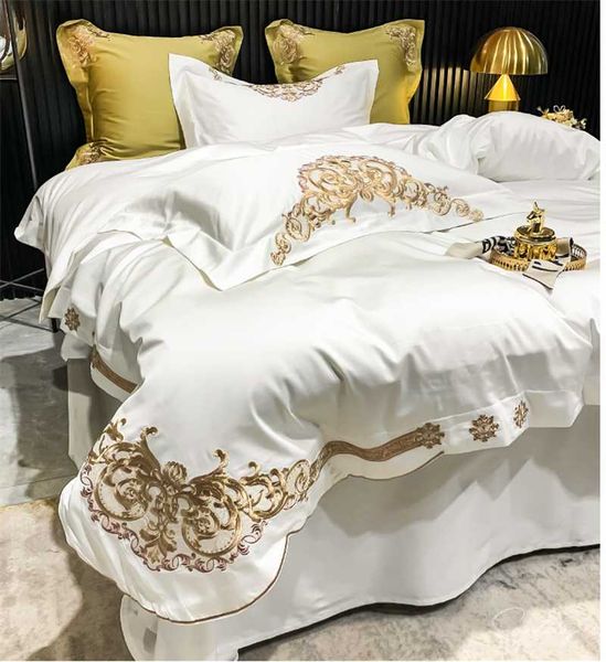 bedding sets light luxury european style eygpt cotton set white duvit cover sheet pillowcase king 4 pcs
bedding sets light luxury european style eygpt cotton set white duvit cover sheet pillowcase king 4 pcs