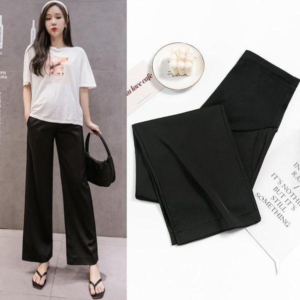 maternity bottoms 1181# pants summer chic solid color casual loose comfy belly support elastic waist trousers, White
maternity bottoms 1181# pants summer chic solid color casual loose comfy belly support elastic waist trousers, White