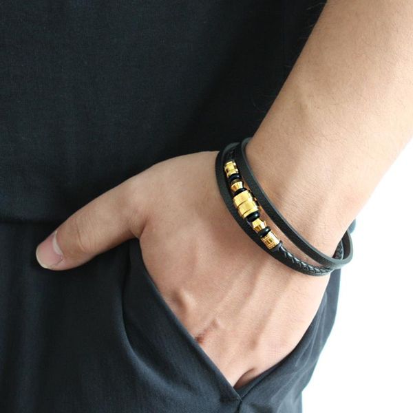 charm bracelets genuine leather bracelet men homme multilayered gold/silver color buckle male jewelry gifts drop, Golden;silver
charm bracelets genuine leather bracelet men homme multilayered gold/silver color buckle male jewelry gifts drop, Golden;silver