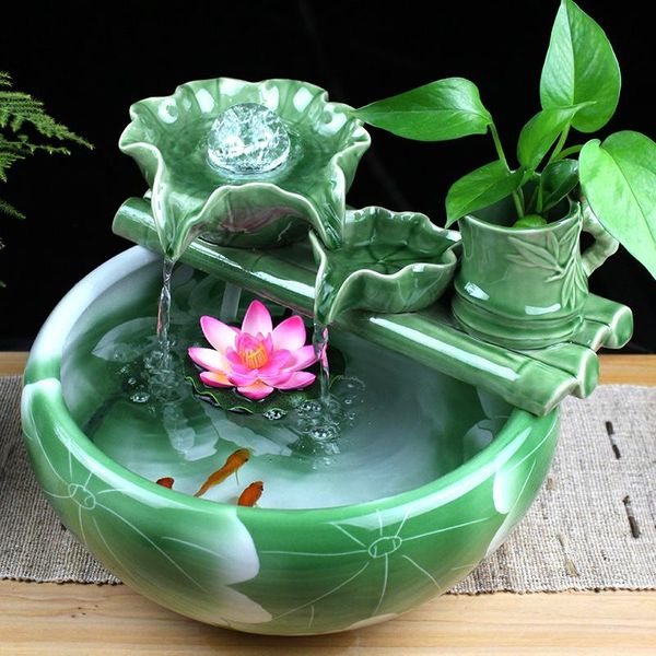 gardening fish tank deskshui handicrafts fountain goldfish bowl office minimalist home decoration accessories fish tank
gardening fish tank deskshui handicrafts fountain goldfish bowl office minimalist home decoration accessories fish tank