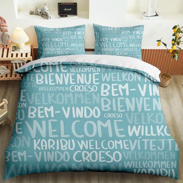 bedding sets custom king single 3d print english alphabet beding set pillowcase duvet cover home bedroom decor modern bed
bedding sets custom king single 3d print english alphabet beding set pillowcase duvet cover home bedroom decor modern bed