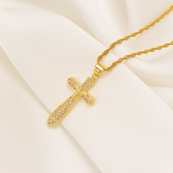 cross pendant 9k fine solid yellow gold 18ct thai baht g/f chain crystal gem necklace men wome, Silver
cross pendant 9k fine solid yellow gold 18ct thai baht g/f chain crystal gem necklace men wome, Silver