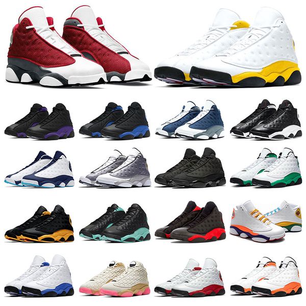 13 men basketball shoes 13s university gold hyper royal red flint obsidian black cat court purple starfish sports running sneakers size 7-13, White;red
13 men basketball shoes 13s university gold hyper royal red flint obsidian black cat court purple starfish sports running sneakers size 7-13, White;red