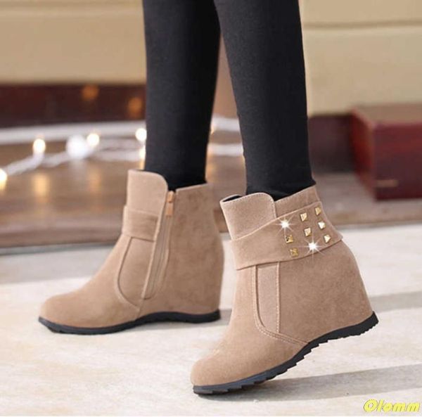 women boots snow boot for women winter shoes increase within 6cm winter boots ankle warm plush insole shoes woman botas muje, Black
women boots snow boot for women winter shoes increase within 6cm winter boots ankle warm plush insole shoes woman botas muje, Black