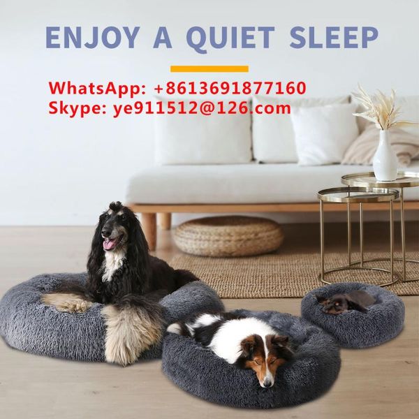 small animal supplies round plush dog bed for large dogs, removable and washable pet cushions, super soft fluffy comfortable cat cushion
small animal supplies round plush dog bed for large dogs, removable and washable pet cushions, super soft fluffy comfortable cat cushion