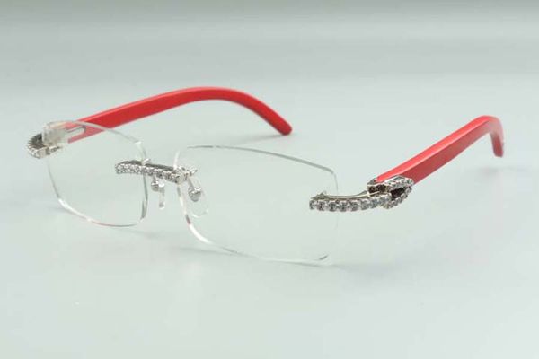 2021 natural red wooden temples glasses 3524012 luxury designers endlesses diamonds glasses frame, size: 36 -18-135mm, White;black
2021 natural red wooden temples glasses 3524012 luxury designers endlesses diamonds glasses frame, size: 36 -18-135mm, White;black