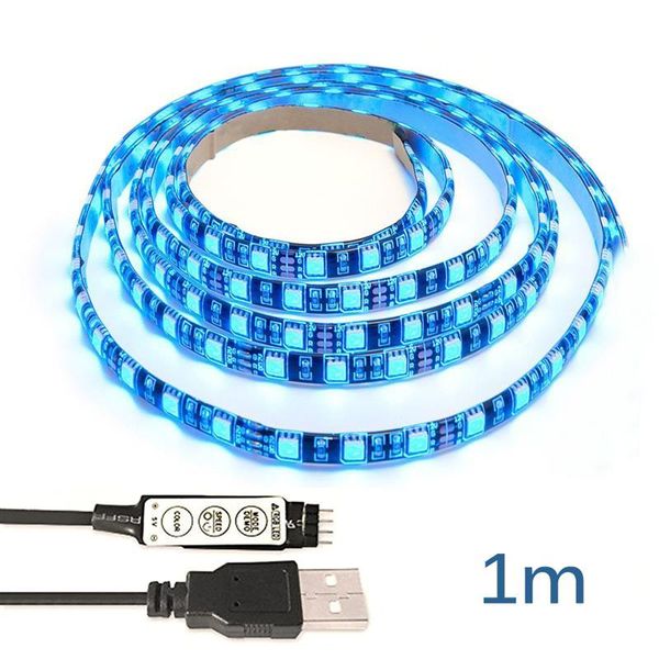 led light multicolor 30/60 led flexible rgb usb light with 5v usb cable and mini controller for tv computer lighting
led light multicolor 30/60 led flexible rgb usb light with 5v usb cable and mini controller for tv computer lighting