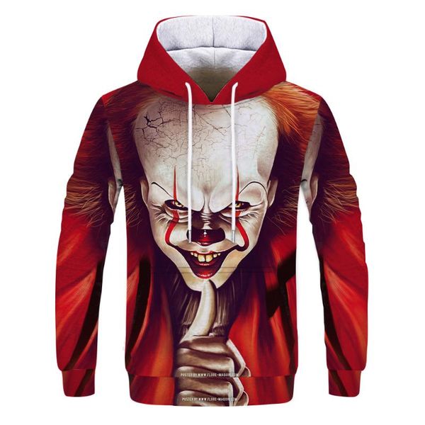 men's hoodies & sweatshirts horror movie 3d for men and women halloween party hip hop street clothing oversized hoodie, Black
men's hoodies & sweatshirts horror movie 3d for men and women halloween party hip hop street clothing oversized hoodie, Black