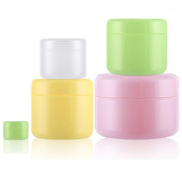 1pcs/lot 50g refillable bottles 5 colors plastic empty makeup jar pot travel face cream/lotion/cosmetic container storage & jars
1pcs/lot 50g refillable bottles 5 colors plastic empty makeup jar pot travel face cream/lotion/cosmetic container storage & jars