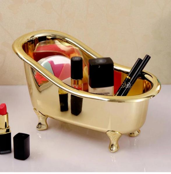 storage boxes & bins mini bathtub soap jewelry box makeup organizer container desksundry case gold silver sundries
storage boxes & bins mini bathtub soap jewelry box makeup organizer container desksundry case gold silver sundries