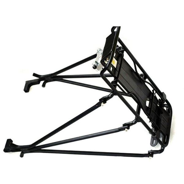 cycling mtb aluminum alloy bicycle carrier rear luggage rack shelf bracket for disc brake/v-brake bike black
cycling mtb aluminum alloy bicycle carrier rear luggage rack shelf bracket for disc brake/v-brake bike black