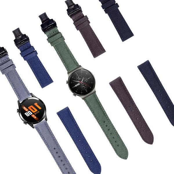 watch bands for huawei gt 2 pro canvas nylon watchband gt2 46mm strap honor magicwatch 2/gs pro/es butterfly buckle band bracelet, Black;brown
watch bands for huawei gt 2 pro canvas nylon watchband gt2 46mm strap honor magicwatch 2/gs pro/es butterfly buckle band bracelet, Black;brown