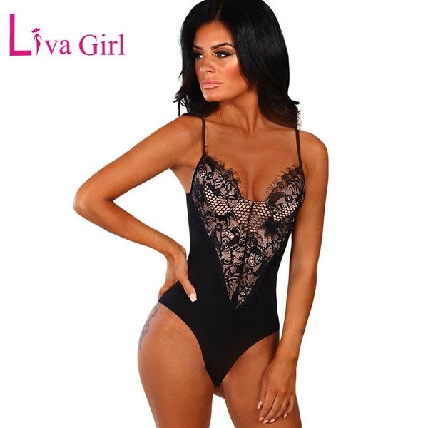 women's jumpsuits & rompers liva girl black sleeveless lace bodysuit for woman 2021 summer white seduction bodycon bodysuits fe, Black;white
women's jumpsuits & rompers liva girl black sleeveless lace bodysuit for woman 2021 summer white seduction bodycon bodysuits fe, Black;white