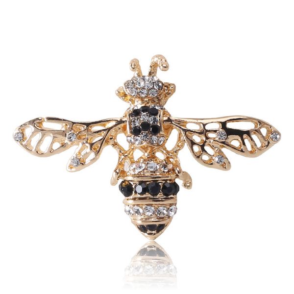 factory wholesale alloy hollow out diamond bee brooch simple temperament suit with accessories neckpin christmas
factory wholesale alloy hollow out diamond bee brooch simple temperament suit with accessories neckpin christmas