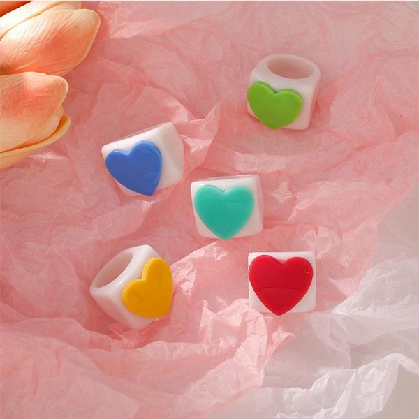 wedding rings 2021 korea big chunky round square white resin acrylic finger for women colorful love heart girls' aesthetic jewelry, Slivery;golden
wedding rings 2021 korea big chunky round square white resin acrylic finger for women colorful love heart girls' aesthetic jewelry, Slivery;golden