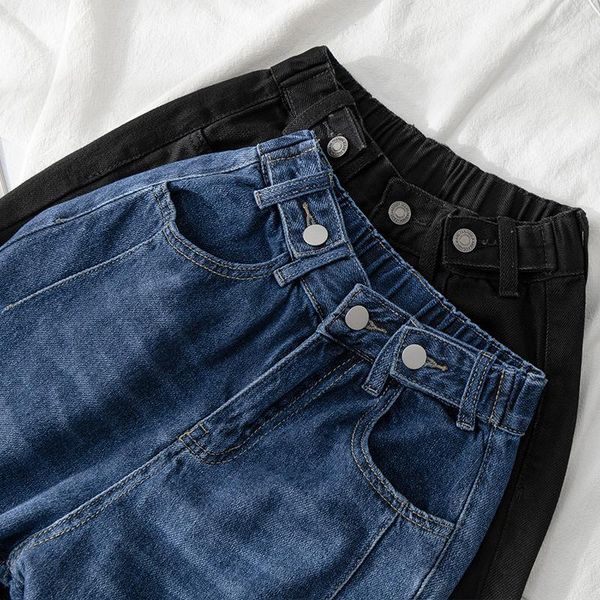 women's jeans autumn baggy women high waist retro washed harem pants mom casual simple comfortable denim trousers streetwear, Blue
women's jeans autumn baggy women high waist retro washed harem pants mom casual simple comfortable denim trousers streetwear, Blue