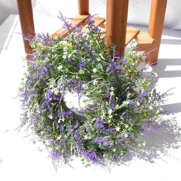 decorative flowers & wreaths lavender wreath easter hanging-decoration green plant artificial-front-door ornament home-decoration
decorative flowers & wreaths lavender wreath easter hanging-decoration green plant artificial-front-door ornament home-decoration