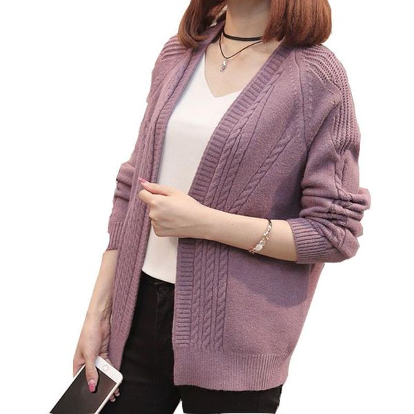 women's sweaters women knit cardigan coat 2021 spring autumn knitted thin fashion solid color casual loose long sleev sweater q16, White;black
women's sweaters women knit cardigan coat 2021 spring autumn knitted thin fashion solid color casual loose long sleev sweater q16, White;black