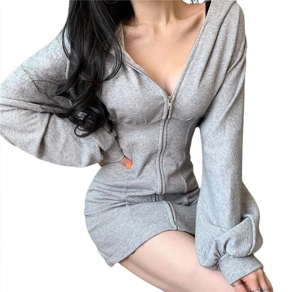 casual dresses women's solid dress high-waist long sleeve v-neck tummy control hooded y2k clothing side pockets gothic clothes, Black;gray
casual dresses women's solid dress high-waist long sleeve v-neck tummy control hooded y2k clothing side pockets gothic clothes, Black;gray