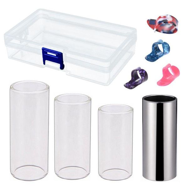 outdoor games & activities guitar slides set includes 3 size glass slide, 1 piece stainless steel slide and 4 pieces plastic thumb finger pi
outdoor games & activities guitar slides set includes 3 size glass slide, 1 piece stainless steel slide and 4 pieces plastic thumb finger pi
