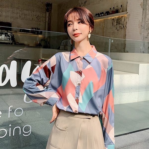 autumn fashion woman shirt 2021 loose sleeve long shirt printed shirt on women's wfe5, Black
autumn fashion woman shirt 2021 loose sleeve long shirt printed shirt on women's wfe5, Black